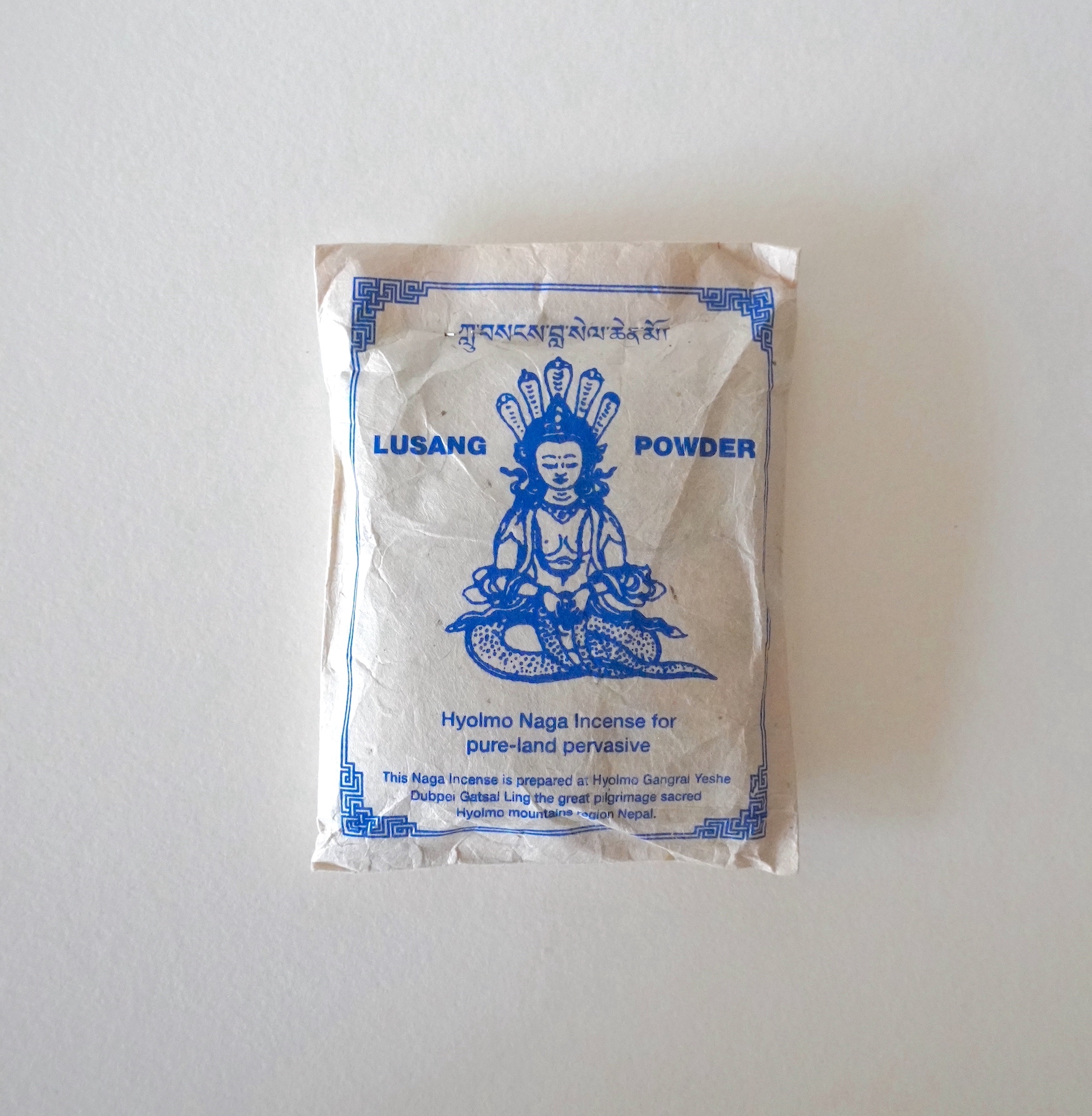 Naga Incense Powder to Honor Water Protectors